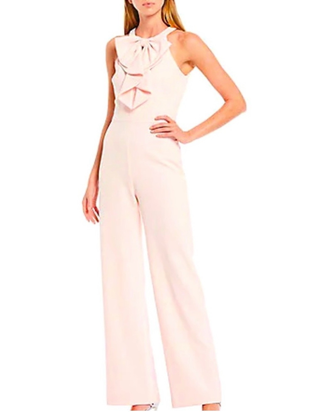 Eliza J Pink Jumpsuit Size 6 Petite